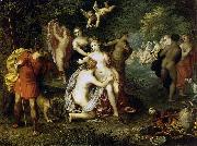 Hendrick van balen Diana Turns Actaeon into a Stag Germany oil painting artist
